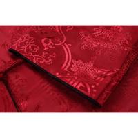 Camisa De Dragón Chino Para Hombres Ropa Tradicional De Año Nuevo Tang Traje Kung Fu Prenda Exterior Estilo Hanfu Poliéster - details 16