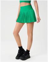 Nuevas faldas pantalón de tenis deportivas para mujer, medias de cintura alta, pantalones cortos de tenis para Yoga, faldas con bolsillos, minifaldas plisadas sólidas antiagotamiento - details 7