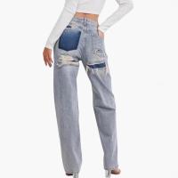 Pantalones de mezclilla de talla grande para mujer - details 1