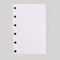 80 hojas A5 A6 A7 recambio de hojas sueltas revestimiento de papel rejilla celosía 6 agujeros recarga interior papel de carpeta en espiral lista de tareas - details 3