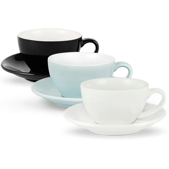 Taza De Café Y Tazón Con Cuchara 280ML Set De Cerámica Para Casa Y Cocina Regalo De Navidad Para Amantes Del Café - 1
