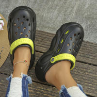 Sandalias de Suela Gruesa para Mujer 2024 Zapatos de Jardín de Plataforma EVA con Antideslizantes para Playa - details 14