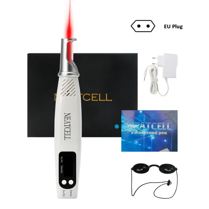 Lápiz láser de picosegundos para terapia de luz, eliminador de manchas oscuras, tatuajes, cicatrices, lunares, pecas, cuidado de la piel, dispositivo de belleza, Neatcell - 1