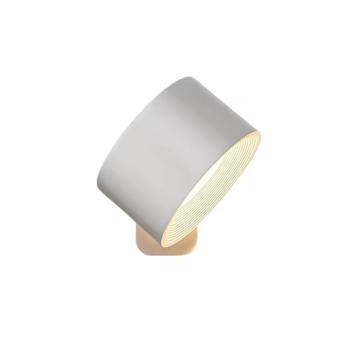 Candelabro de pared para interiores, lámpara de pared con 3 modos de Color y 3 niveles de brillo, Control táctil, candelabro LED giratorio de 360 ° para sala de estar - 1