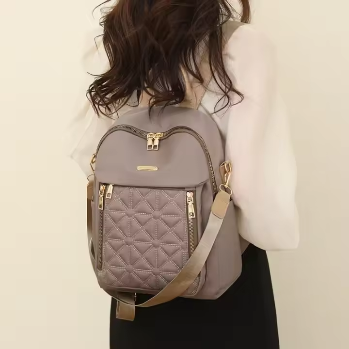 Mochila bordada para mujer 2025 nueva mochila multifuncional impermeable - 1