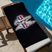 Fahion F-FordS M-Mustang Soft Pool Regalo para viajes Gimnasio Ducha Camping Secado rápido Deportes Toalla de playa grande - details 6