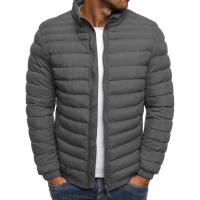 Chaquetas informales para hombre, abrigos con cuello alto, abrigos masculinos - details 4