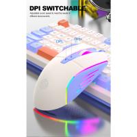 Conjunto de Teclado y Ratón para Juegos de Escritorio KM800 con 98 Teclas WiRED - details 18