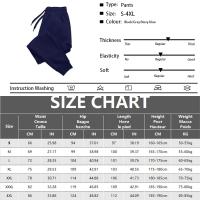 Men's Casual Pants Autumn Winter Fleece Sweatpants Men Running Jogger Sports Gym Trousers Fashion Solid Color Workout Long Pants - details 0