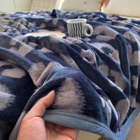 Manta de Lana de Estilo Geométrico en Blanco para Colchones y Sofá Reacciona con Impresión Gráfica Ideal para Cama Individual/Reina/Rey - details 44