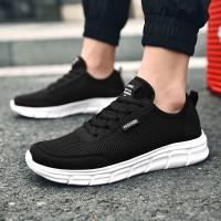 Zapatillas de Malla Transpirable Nuevas para Hombre Zapatos Ligeros Informales para Caminar - details 16