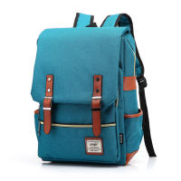 Mochila Vintage de 16 pulgadas para laptop Bolsa de lona retro casual para hombres y mujeres - details 15