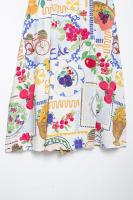 TRAFZA-Conjunto de 2 piezas para mujer, minitop con tirantes y botones estampados, sin mangas, Espalda descubierta, Falda Midi elegante de cintura alta para playa - details 27