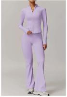 Conjunto de Yoga para Mujeres Ouwu Ropa de Entrenamiento de Manga Larga - details 34