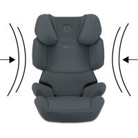 Silla de coche infantil Solución, Para coches con y sin, De 3 a 12 años aprox. (100 - 150 cm), De 15 a 50 kg aprox., Negro (Negro puro) - details 18