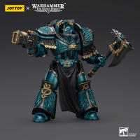 JOYTOY 1/18 Figura de acción The Horus Heresy Alpha Legion 
 Terminador Lerniano con Cargador Volkite - details 3