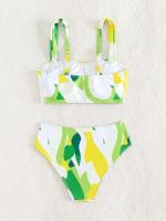 Bikini de cintura alta, Tre 2025 para mujer, conjunto de Bikini Bandeau Sexy para mujer, Tre de natación de playa brasileño para mujer - details 11