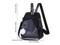 Mochila de viaje informal para mujer, mochila escolar bonita, mochila de hombro ligera para niña - details 2