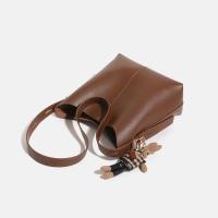 Bolso de cubo de cuero suave para mujer, nicho de sentido Premium, nuevo temperamento, bolso de mensajero simple de gran capacidad - details 5