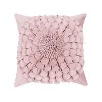 Fundas de cojín de flores 3D de estilo clásico, fundas de almohada decorativas hechas a mano para sofá, sofá, dormitorio, sala de estar, 18x18 pulgadas, 1 unidad - details 7