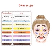 Lámpara analizadora UV de piel, lámpara de madera, examen de piel Facial, Analizador de aumento, máquina de madera - details 2