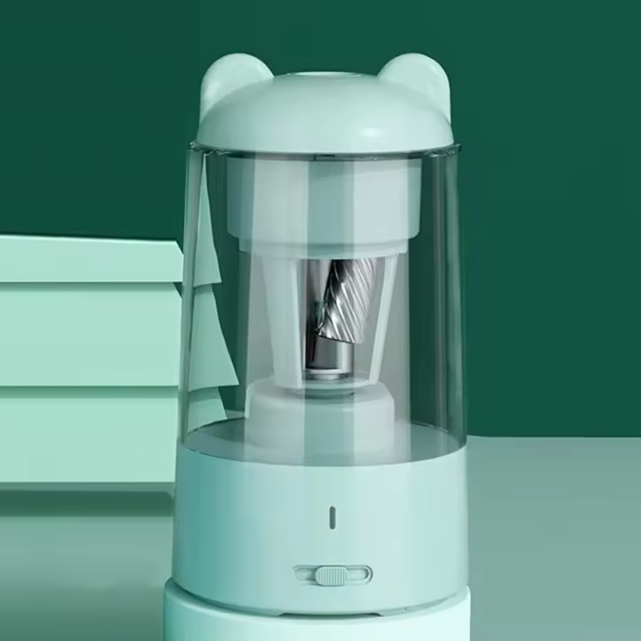 Afilador de Lápices Eléctrico de Alta Velocidad Portátil para Lápices de Madera 6mm-8mm - 1