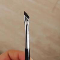 Pincel de Eyeliner Ultrafino Ángulo Fino Plano para Cejas y Pestañas Alta Calidad de Maquillaje - details 5