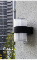 Lámpara LED de pared impermeable para exteriores, iluminación moderna para balcón, pasillo, escalera, patio, P65 - details 5