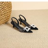 Elegantes sandalias de tacón alto con punta de diamante - details 23
