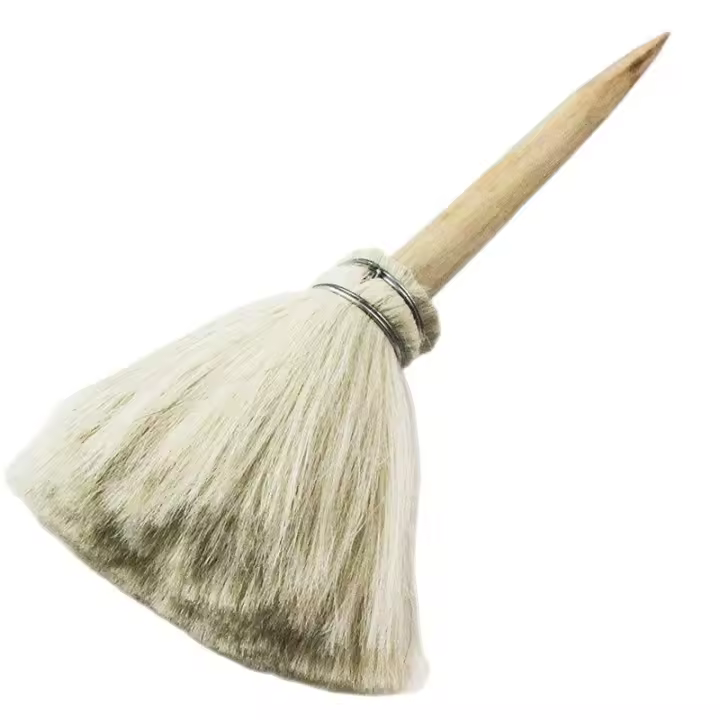 Cepillo de bambú de cabeza grande para cerámica, herramienta de artesanía, suministros de polímero de arcilla, 1 piezas - 1
