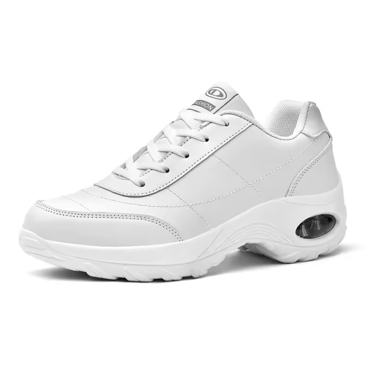Zapatos de entrenamiento de cuña para mujer, Zapatillas de malla transpirable, cojín de aire, zapatos cómodos para caminar - 1