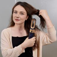 Nuevo estilizador de pelo Seco 6 en 1, Cepillo Multifuncional de 1000W para Cardar y Rizar el Cabello - details 5