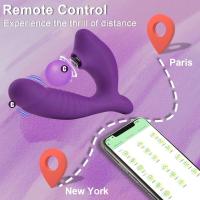 Vibrador de succión inalámbrico Bluetooth para mujer, estimulador de clítoris, masaje de punto G, consolador, Juguetes sexuales vaginales para adultos - details 2