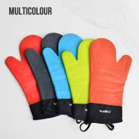 Walfos scalding High temperature resistant, thickened and insulated microwave oven, silicone gloves for household kitchen tools - details 6