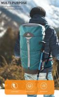 Mochila de Montañismo de 40L para Exteriores, Impermeable, Deportiva, Ligera, de Viaje, para Senderismo y Trekking para Hombre - details 0