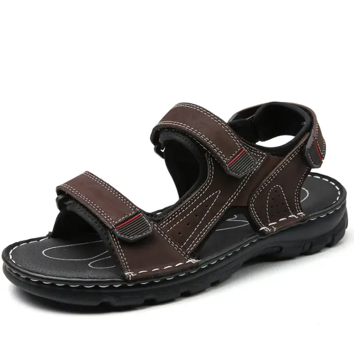 Sandalias Deportivas para Hombres Correas Ajustables Toe Abierto Caminatina Casual - 1