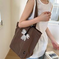 Bolso de hombro de nailon de estilo coreano informal, bolso de mano ligero impermeable, bolso de mano de gran capacidad de Color sólido, bolso de viaje - details 15