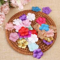 Hojas de seda para manualidades, 100 piezas, rosas, pétalos, accesorio para álbum de recortes, flores artificiales de cinco pétalos - details 6