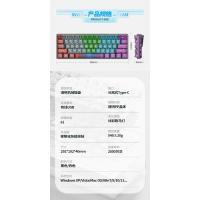 Teclado mecánico con cable K30 transparente intercambiable en caliente - details 10