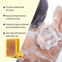 Jabón brillante de ácido kójico de cúrcuma y limón, jabón hecho a mano, loción hidratante iluminadora, jabón Facial corporal - details 8