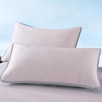 Funda de almohada transpirable con diseño de frijol de hielo, funda de almohada lavable y agradable para la piel, diseño de protuberancia, protector de almohada de Color sólido, 2 uds. - details 4