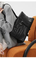 Bolso de cuero de moda coreana, bolso de hombro de nueva tendencia para mujer, bolso bajo el brazo. - details 1