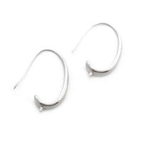 Latón color oro de 18 quilates, compatible con cuentas de medio agujero con ganchos de medio pasador para pendientes, joyería de alta calidad, accesorios para manualidades. - details 97