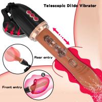 Bombardeo Vibrador telescópico automático Masturbador de chorros para mujeres Juguetes sexuales para adultos - details 2
