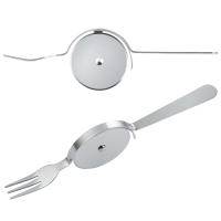 Cuchillo de Pizza de una rueda para el hogar, accesorio de apoyo de cocina, apto para lavavajillas, buen agarre - details 3
