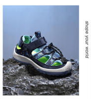 Sandalias de playa para niños, zapatos deportivos antideslizantes, transpirables, suaves, planos, Punta cerrada, seguridad, Verano - details 9
