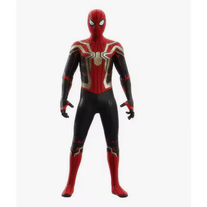 Disfraz de superhéroe para niños y adultos, traje de Spiderman, sin camino a casa - 1