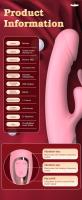 USB recargable de silicona conejo vibrador juguete sexual para mujeres G-Spot Clitoris estimulación masaje eléctrico dildo adulto producto masajero impermeable 18+ - details 3