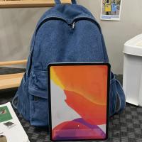 Mochila de lona de gran capacidad de inspiración vintage para hombre con correas ajustables: ligera, duradera y elegante para uso diario - details 3
