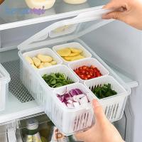 Caja de Almacenamiento Transparente para Refrigerador Organizador para Carne, Cebolla, Jengibre - details 1